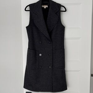 Michael Kors Sleeveless Blazer Vest